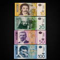 Serbian Banknotes set