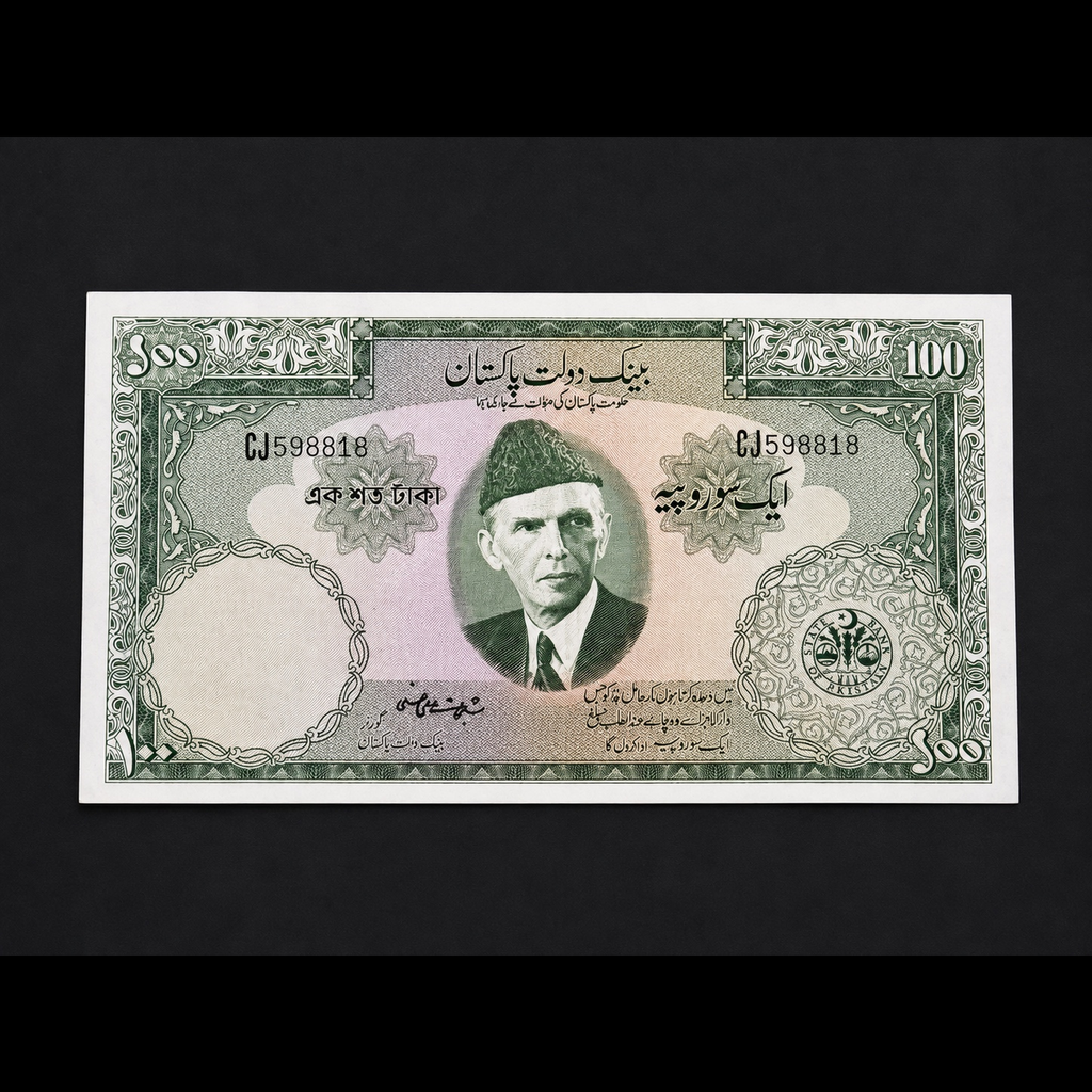 Pakistan old 100 rupees