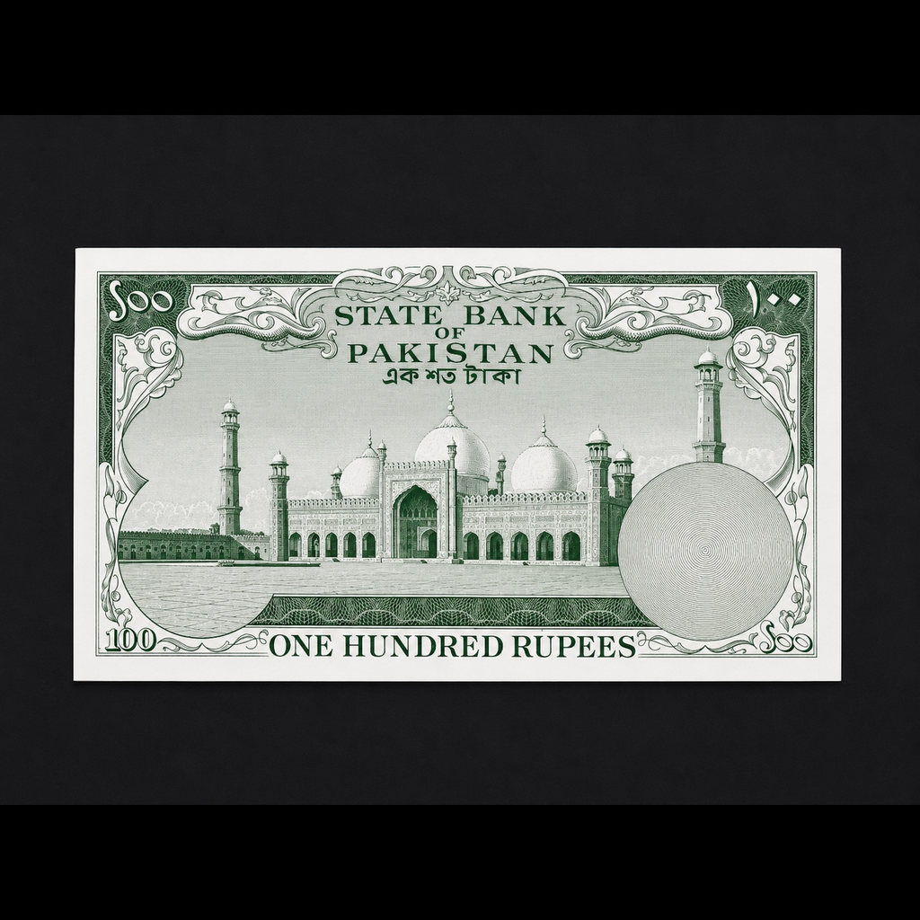 Pakistan old 100 rupees