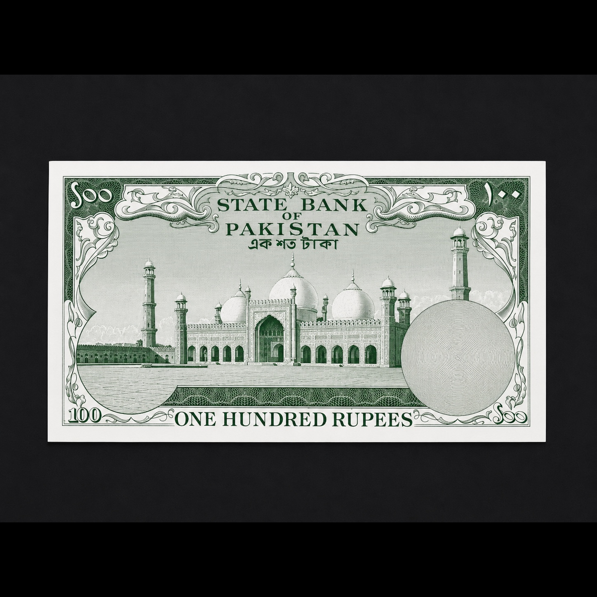 Pakistan old 100 rupees