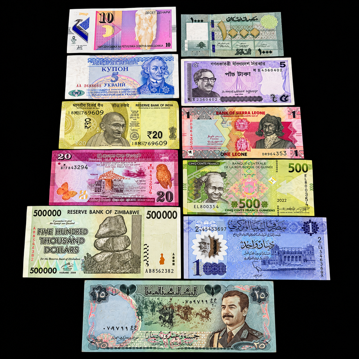 Deal of 11 different countries collection!! ( hard to find )